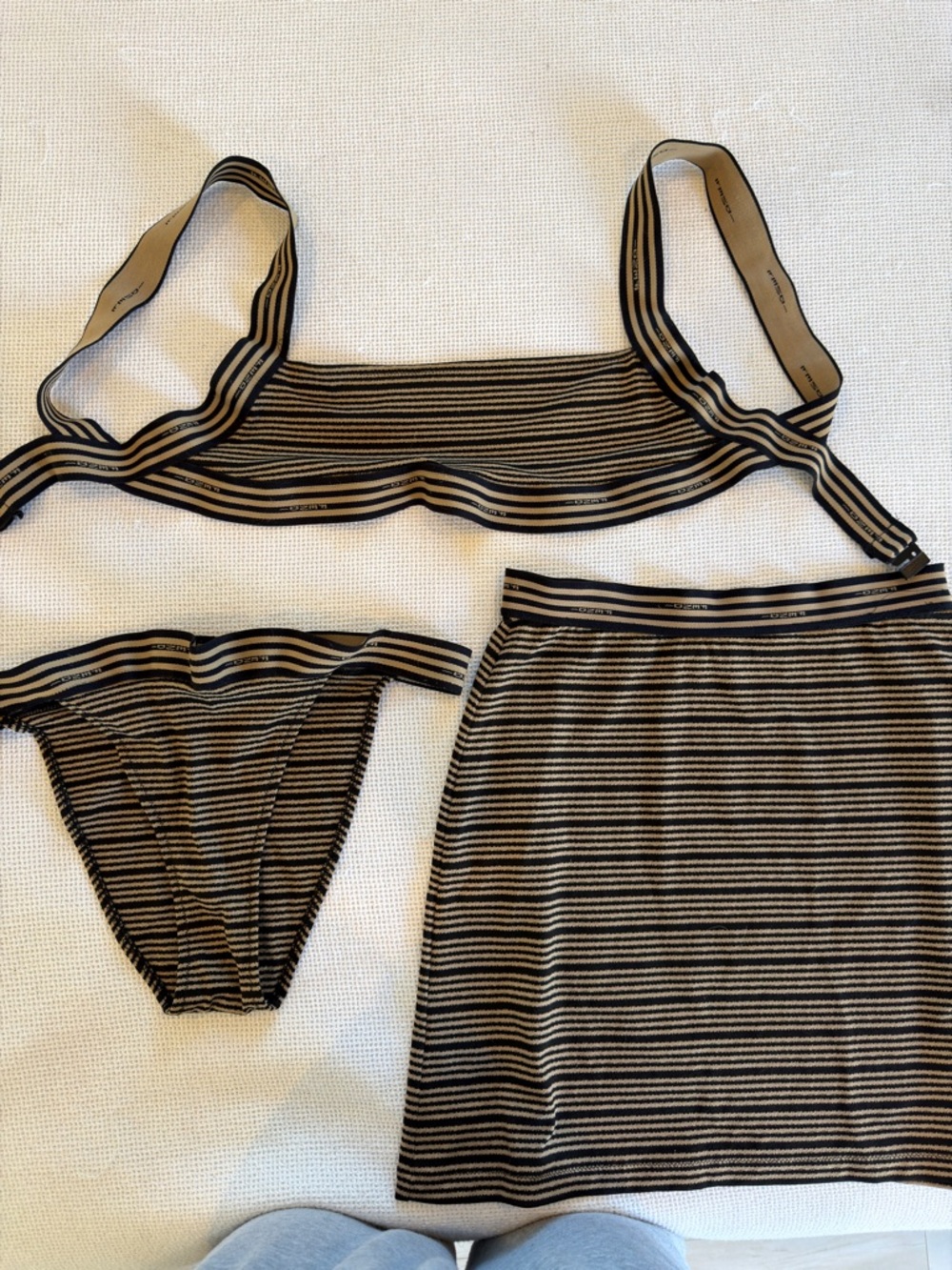 Fendi Swimsuit Set (size 42)